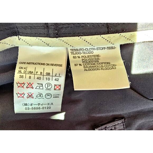 Max Mara Ruffle Hem Trench Coat. Weekend Edition, Womens Sz 8, Excellent cond - Picture 6 of 13